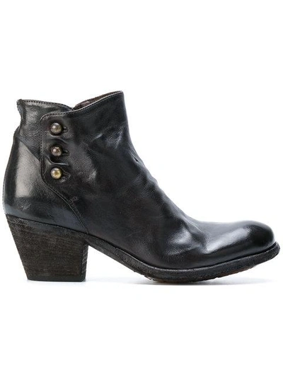 Officine Creative Giselle Ankle Boots In Black