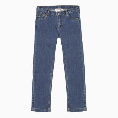 Bonpoint Teen Girls Blue Flared Denim Jeans