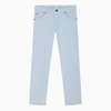 Bonpoint Boys Pale Blue Cotton Jeans In Blue