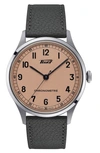 TISSOT HERITAGE 1938 LEATHER STRAP WATCH, 39MM