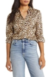 Tommy Bahama Lovely Leo Silk Shirt In Abalone