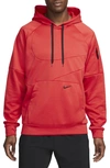 Nike Men's Therma-fit Pullover Fitness Hoodie In Red