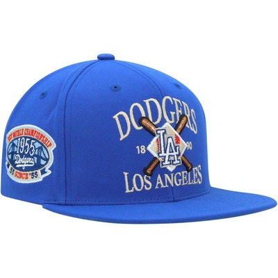 Mitchell & Ness Men's  Royal Los Angeles Dodgers Grand Slam Snapback Hat