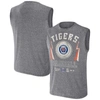 DARIUS RUCKER COLLECTION BY FANATICS DARIUS RUCKER COLLECTION BY FANATICS CHARCOAL DETROIT TIGERS RELAXED-FIT MUSCLE TANK TOP