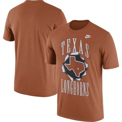 Nike Texas Back 2 School  Men's College Crew-neck T-shirt In Orange