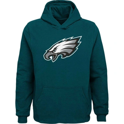 Outerstuff Kids' Big Boys Midnight Green Philadelphia Eagles Prime Pullover Hoodie