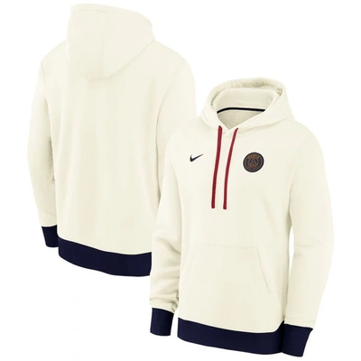 Nike Paris Saint-germain Club Fleece  Men's Soccer Hoodie In White