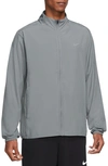 Nike Form Dri-fit Hooded Versatile Jacket In Grey