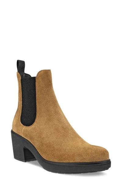 Ecco Women's Metropole Zurich Chelsea Ankle Boot In Camel In Camel