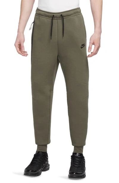 Nike Mens  Tech Fleece Joggers In Medium Olive/black