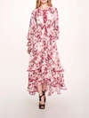 MARCHESA POM MAXI DRESS