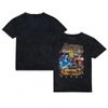 MITCHELL & NESS MITCHELL & NESS PAU GASOL BLACK LOS ANGELES LAKERS CROWNED T-SHIRT