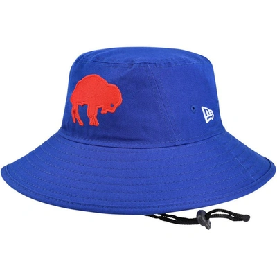 New Era Men's  Royal Buffalo Bills Main Bucket Hat