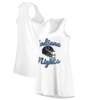 Majestic Threads  White Indianapolis Colts Indiana Nights Alternate Racerback Tank Top In White