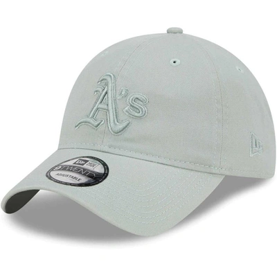 New Era Men's  Green Oakland Athletics Color Pack 9twenty Adjustable Hat
