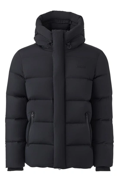 MACKAGE GRAYDON CITY WATER RESISTANT WINDPROOF HOODED DOWN PUFFER JACKET