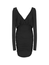Saint Laurent Cupro Mini Dress