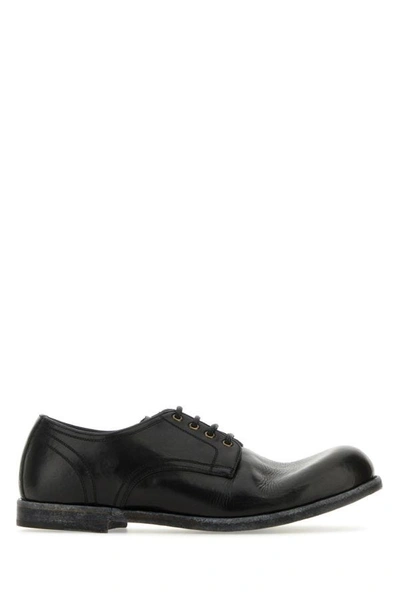 Dolce & Gabbana Man Lace-up Shoes Black Size 9 Calfskin