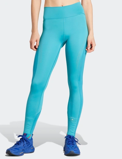 Adidas By Stella Mccartney Truepurpose Optime High-waisted Leggings In Blue