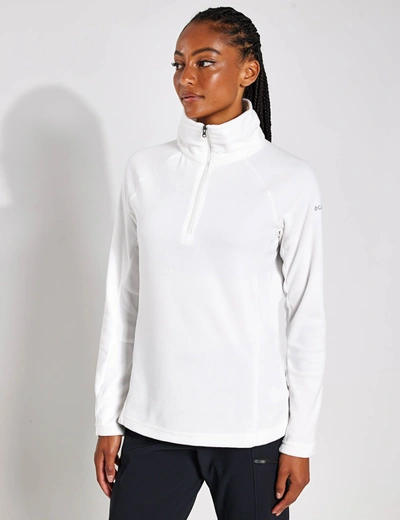 Columbia Glacial Iv Half Zip Fleece In White