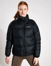 Columbia Puffect Cropped Puffer Jacket In Black