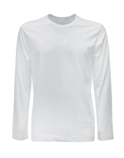 Comme Des Garçons T.shirt In White
