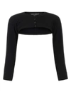 Dolce & Gabbana Viscose Kim Dolce E Gabbana Shrug In Black