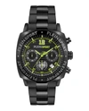 Plein Sport Wildcat Chronograph Watch In Black