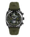 Plein Sport Wildcat Chronograph Watch In Black