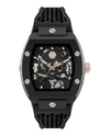 Philipp Plein The $keleton Ecoceramic Automatic Watch In Black