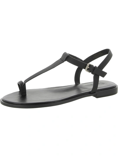 Naturalizer Fifi Womens Thong Flat Thong Sandals In Black