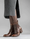 Officine Creative Denner 103 Leather Boots In Multi