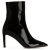Giuseppe Zanotti Mirea 85mm Leather Ankle Boots In Black
