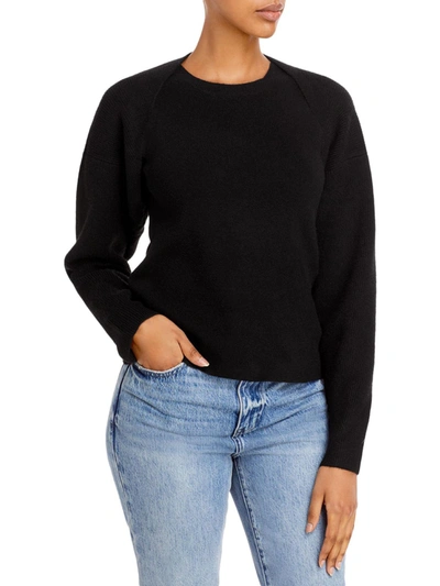 Lucy Paris Connell Womens Layered Bolero Shrug Sweater In Black