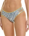 Becca By Rebecca Virtue Becca Reversible Hipster Bottom In Grey