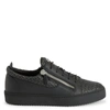 Giuseppe Zanotti Frankie Leather Sneakers In Black