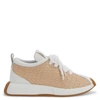Giuseppe Zanotti Omnia 10 Snake-effect Leather Sneakers In Pink