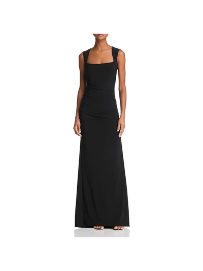 Adrianna Papell Womens Sleeveless Full-length Evening Dress In Black