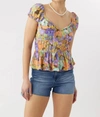 O'NEILL RAJA TOP IN MULTI FLORAL