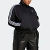Adidas Originals Firebird Tt Pb Woman Sweatshirt Black Size 4 Recycled Polyester In Black