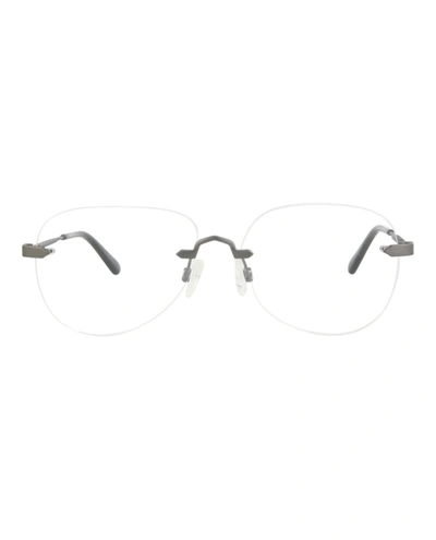 Mcq By Alexander Mcqueen Round-frame Metal Optical Frames In Multi