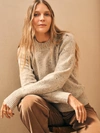 Faherty Boone Sweater In Oatcake