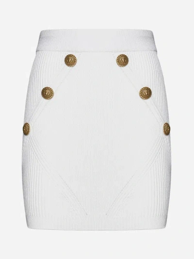 Balmain Skirt In White