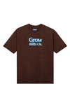 MARKET GROW WITH US COTTON GRAPHIC T-SHIRT