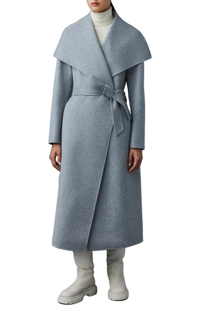 Mackage Mai-cn Wool Coat In Grey