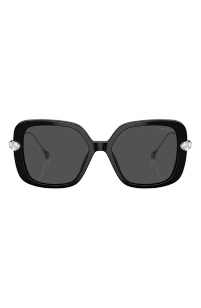Swarovski Sk6011 Black Sunglasses