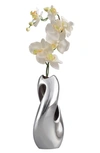 Nambe Twist Bud Vase In Silver
