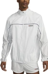 Nike Storm-fit Track Club Woven Running Jacket In White
