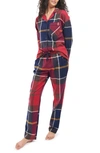 BARBOUR ELLERY TARTAN COTTON PAJAMAS