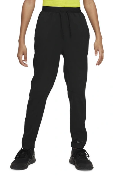 Nike Multi Tech Easyon Big Kids' (boys') Dri-fit Training Pants In Black